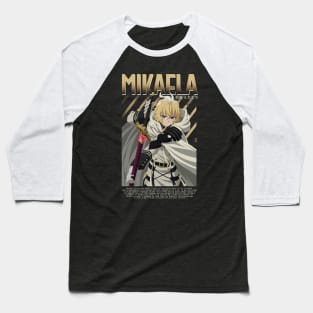 Mikaela - Owari No Seraph Baseball T-Shirt